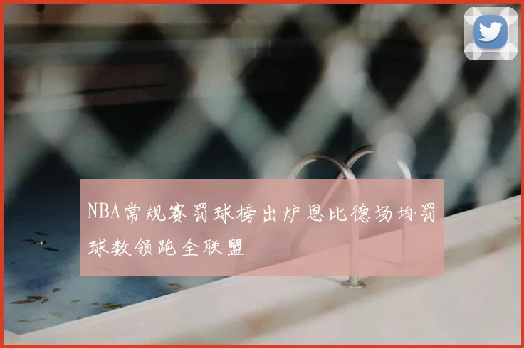 NBA常规赛罚球榜出炉恩比德场均罚球数领跑全联盟